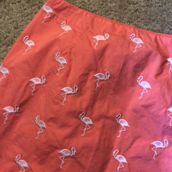 Talbots flamingo skirt size 2P - Picture 4 of 8